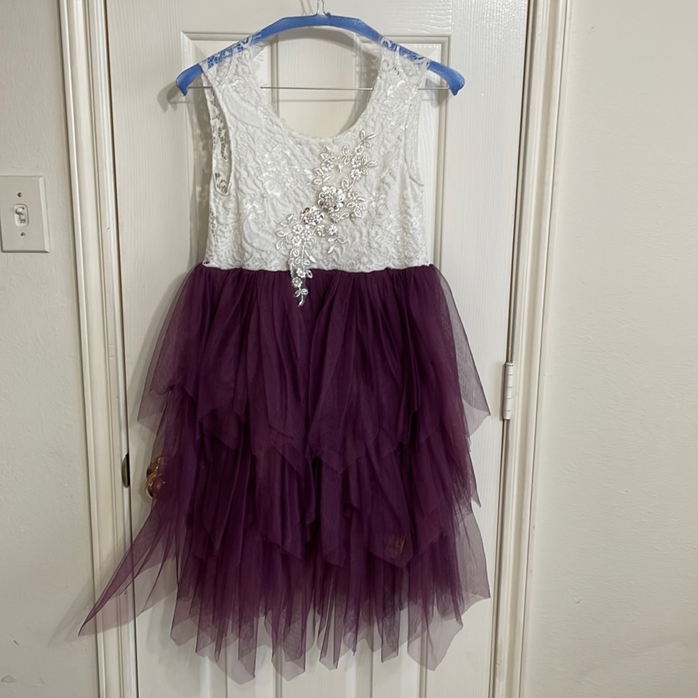 UK flower girl boutique flower girl dress